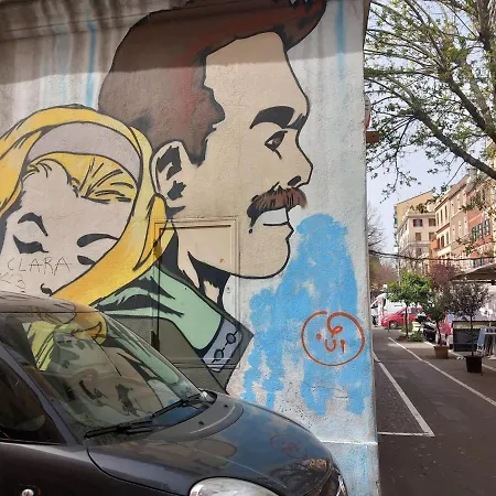 Lägenhet A Casa Di Mario Al Pigneto *